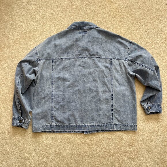 Vintage 1987 Esprit Denim Jacket, Vintage Denim, Cotton, Fall Jacket, Medium - Picture 9 of 10